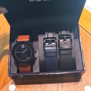 Men's movado bold gift set